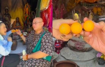 ฮาย อาภาพร มาหาแม่ตะเคียนยืนต้นอีกครั้ง หลังงวดที่แล้วได้โชค