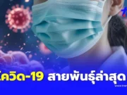 รู้จักสายพันธุ์โควิด-19 ที่พบใน กทม. ติดต่อง่าย แพร่กระจายเร็ว