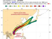 อัปเดตเส้นทางพายุโซนร้อน หวู่ติบ รายชื่อจังหวัดเตรียมรับมือฝนตกหนัก