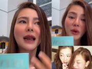 ดิว อริสรา น้ำตาคลอ หลังดาราสาว โผล่ให้กำลังใจกลางไลฟ์