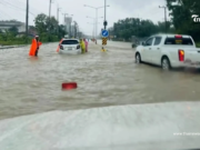 ด่วน! ปิดชั่วคราว “โรงพยาบาลเทิง” หลังน้ำท่วมรอบพื้นที่