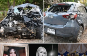 สลดอุบัติเหตุรถเก๋งชนซาเล้ง จอมพระ–ศีขรภูมิ เสียชีวิตเพิ่มอีกราย